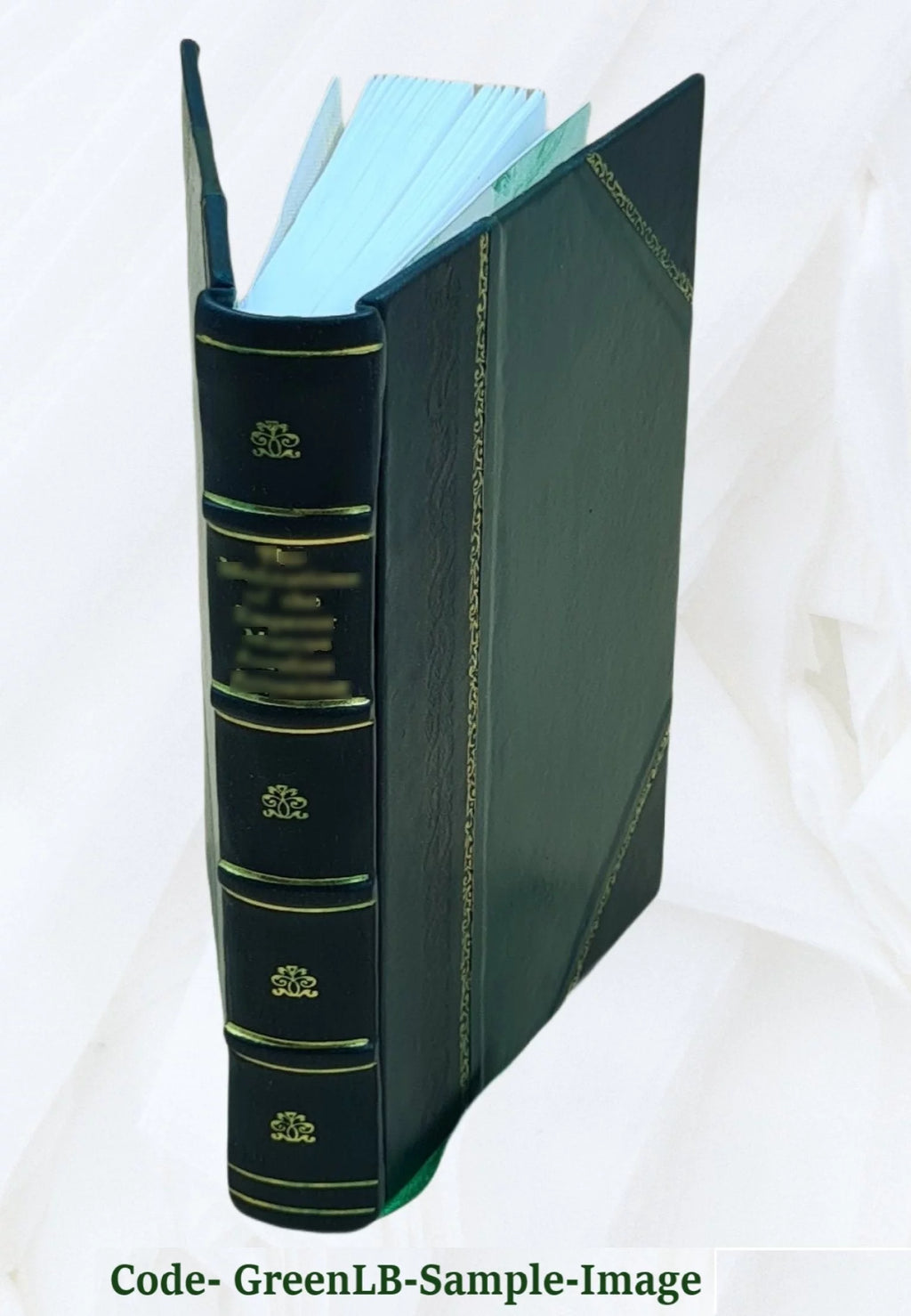 Hamburger Garten-und Blumenzeitung Leather Bound N590
