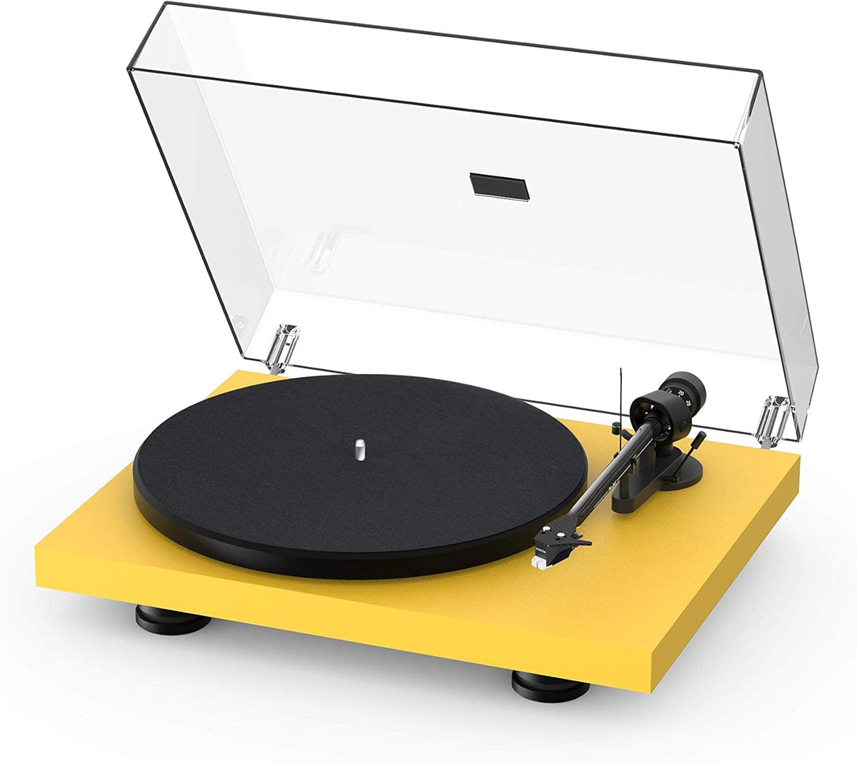 High Gloss Black Turntable with Carbon Fiber Tonearm and Sumiko Rainier Phono Cartridge R618202