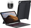 Detachable Wireless Bluetooth Keyboard Case with Trackpad for iPad Y33837