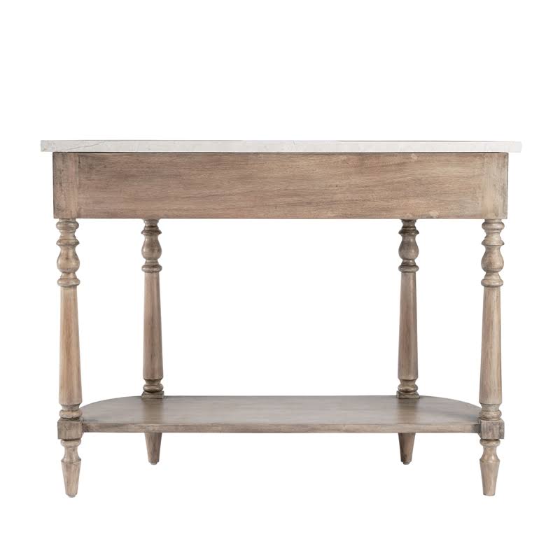 Marble Console Table in Brown A839