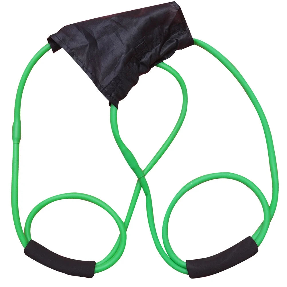Water Balloon Launcher Slingshot Outdoor Toy (Green Line, Length 1.5 Meters) G622