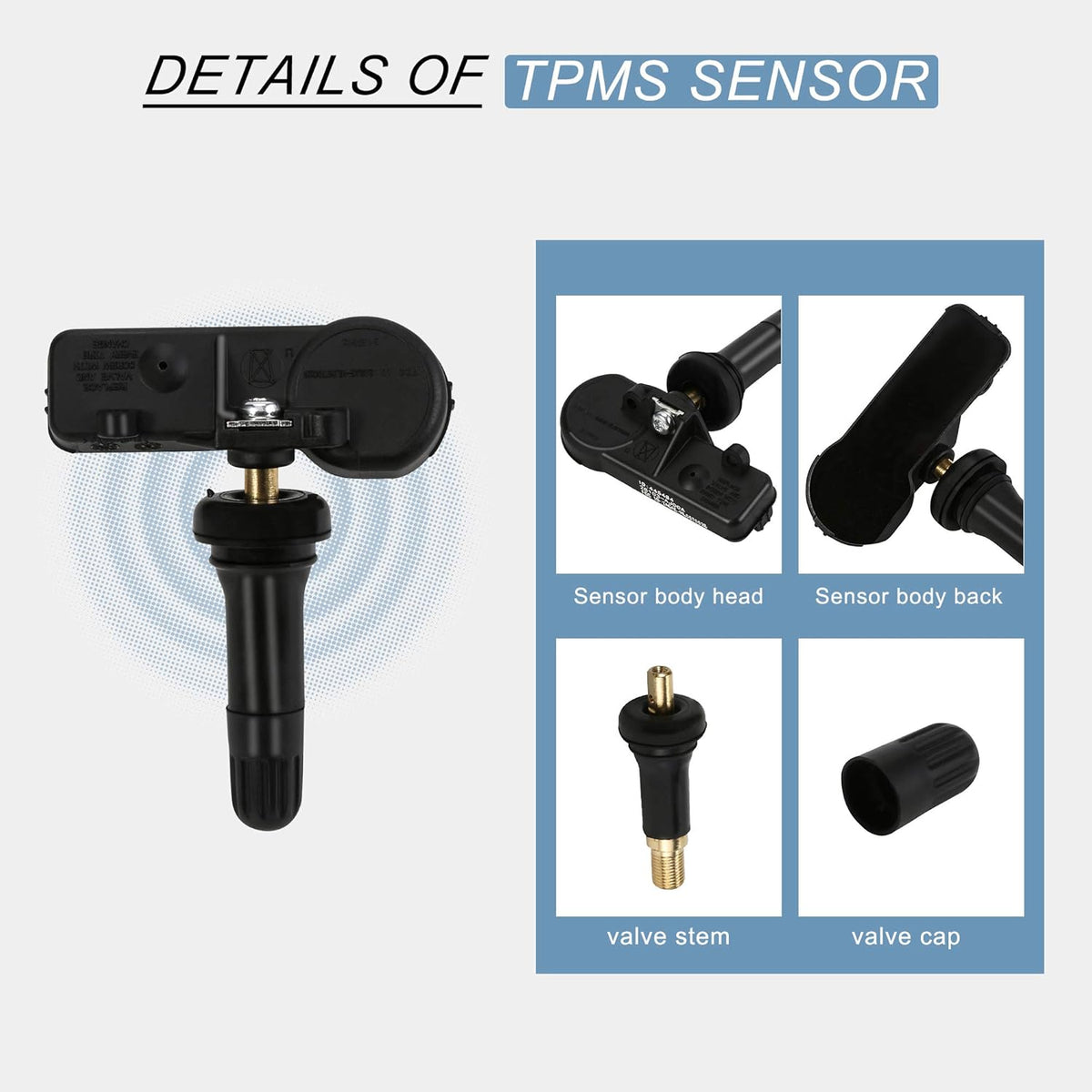 Subaru Tire Pressure Sensor 315MHZ TPMS Sensor 4 Pack B765